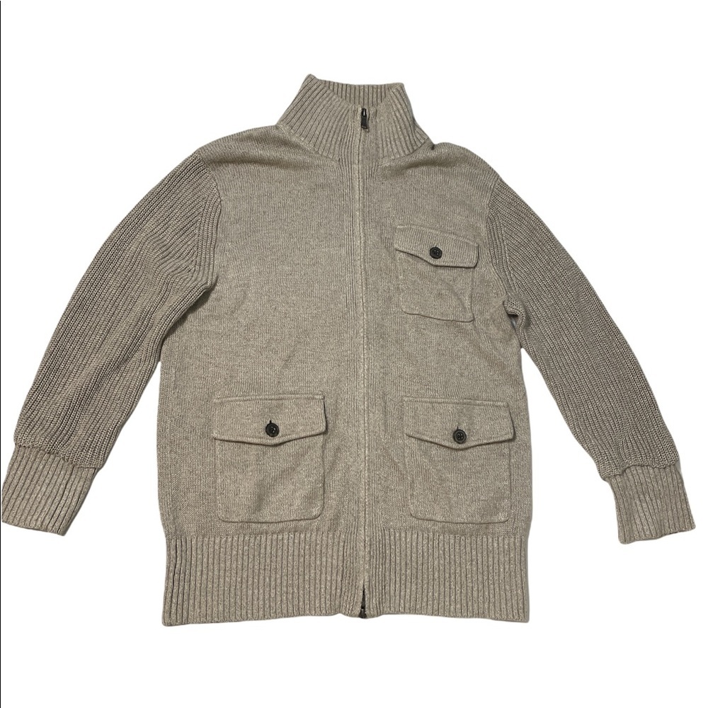 Banana Republic Men's Zipper up Jacket/ Sweater Sz L